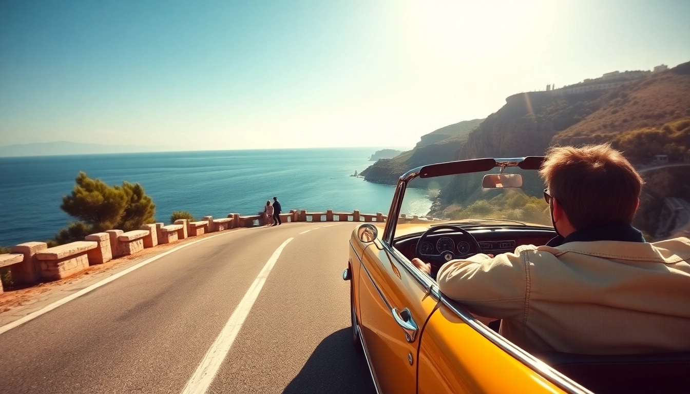 Experience cheap car rental with driver Malta along stunning coastal roads with a classic vibe.