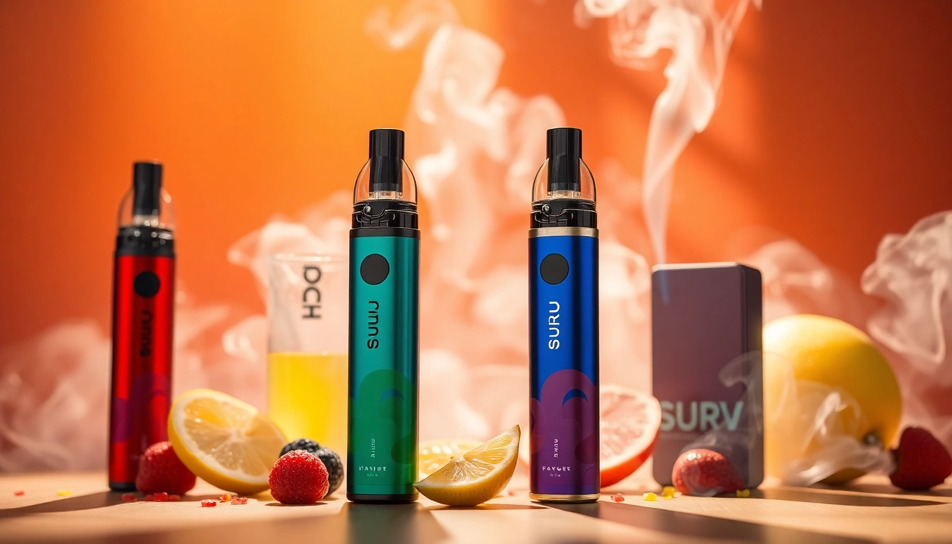 Discover vibrant HQD Surv kaufen flavors with sleek design and eye-catching vape pens.